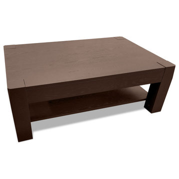 The Origins Coffee Gaming Table, American Walnut Finish, With Standard Top
