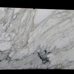 All Natural Stone - Calacatta Borghini Marble Slab - Kitchen Countertops
