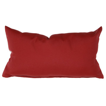 Adirondack Head Pillow, Burgundy