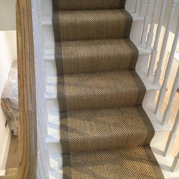 Sisal Carpet to Stairs in West London