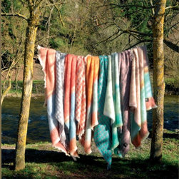Hand woven Mohair throws - Bedding