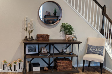 Entryway decor- after