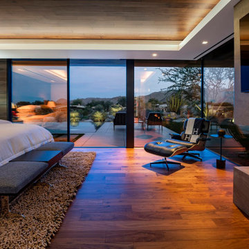 Bighorn Palm Desert luxury home resort style modern bedroom interior design