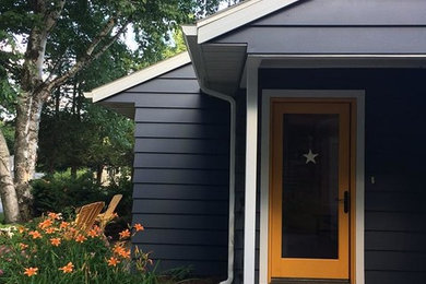 Example of an exterior home design in Other