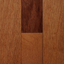 Mayflower- 3/8" x 5" Spanish Hickory High Gloss Prefinished Engineered Flooring - Engineered Wood Flooring