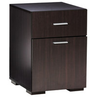 Olivia 2 Drawer Lateral File Cabinet by Comfort Products, Espresso