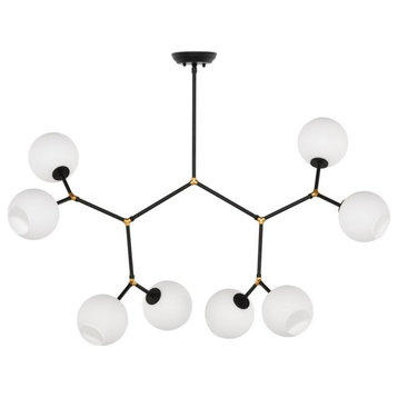 Nuevo Furniture Atom 8 Pendant Lighting in White