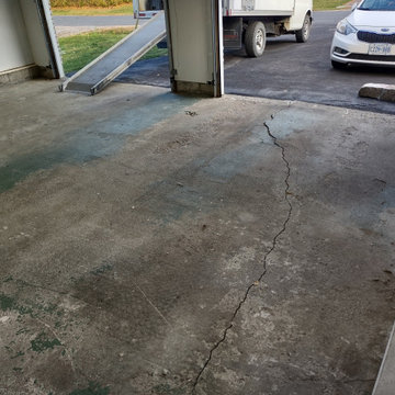 Damaged Garage