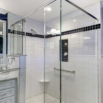 Spacious Shower Stall