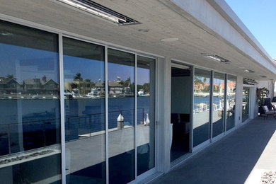 Example of a trendy patio design in Orange County