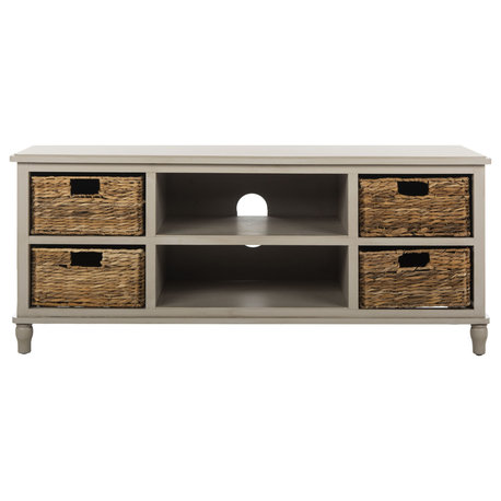 Safavieh Rooney Entertainment Unit, Vintage Gray