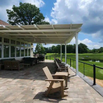 Installing a Pergola for a West Chester Country Club