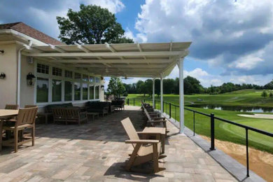 Installing a Pergola for a West Chester Country Club