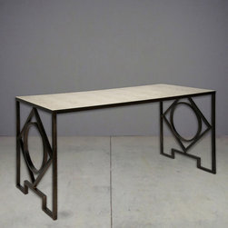 concentric geometries desk - Desks And Hutches