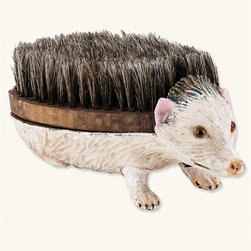 Hedgehog Shoe Brush - Decorative Accents