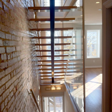 Open Riser Stairs