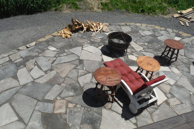 Example of a patio design in Ottawa