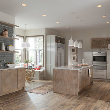 Kitchen Designed for Convenient Cooking