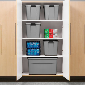 Ohio Garage Makeover - Garage Cabinets and Flooring