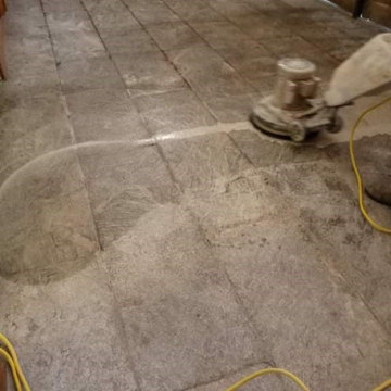 Stone Floor Refinishing