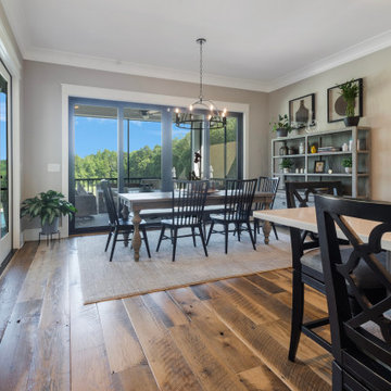 Original Face Skip Planed Reclaimed Oak Solid Plank Flooring