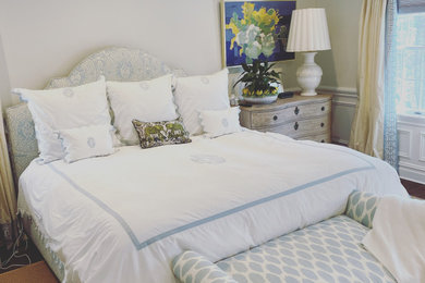 Elegant bedroom photo in New York
