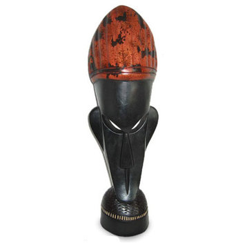 Novica the Seer Ghanaian Wood Mask