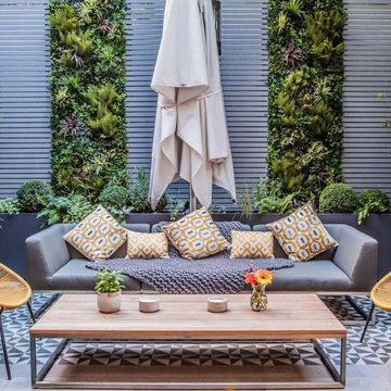 VistaFolia Green Wall - Courtyard Vertical Garden