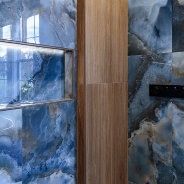 Award Winning - Dramatic California Modern Primary Bathroom
