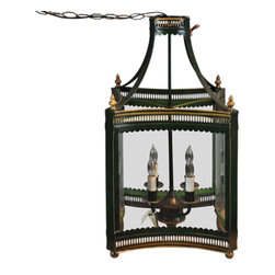 Chelsea House Green Tole Durham Lantern - Products