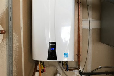 Tankless water heater upgrade