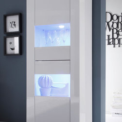Glass Vitrine Basic by LC Mobili - $515.00 - China Cabinets And Hutches