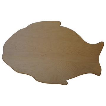 Larg Fish Hard Maple Cutting Board