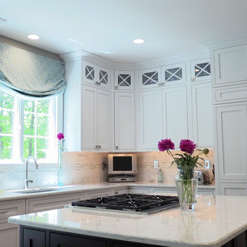 Annapolis White Kitchen Remodel