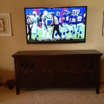 Mounted TVs