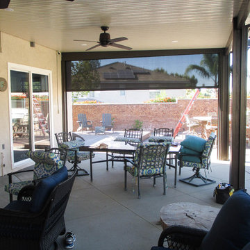 Motorized Power Screens Sun Control Patio