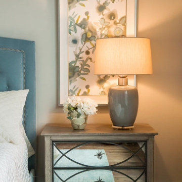 We loved this wallpaper so we had it made into art with my local art framer.