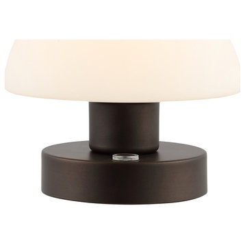 JONATHAN Y Lighting JYL7113 Zoe 6" Tall LED Buffet Table Lamp - Oil Rubbed