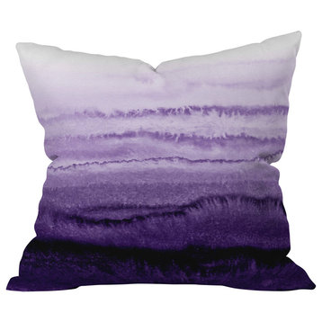 Monika Strigel Within The Tides Lavender Fields Throw Pillow