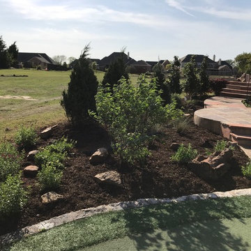 Native Texas Landscape with Privacy