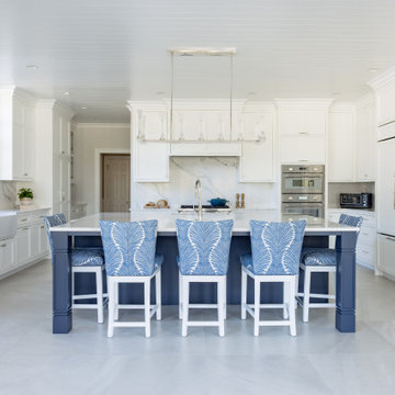 Bedford Kitchen in Blue