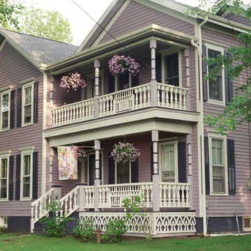 Gingerbread Porch in Derby, NY