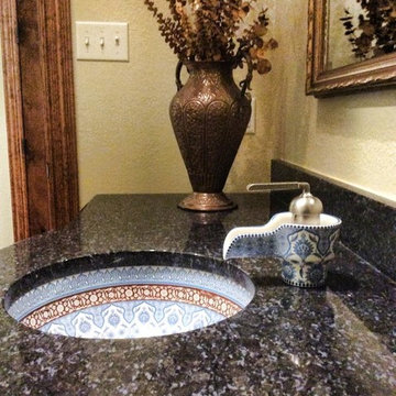 Hawaii Blue Granite Bathroom from Granite Division