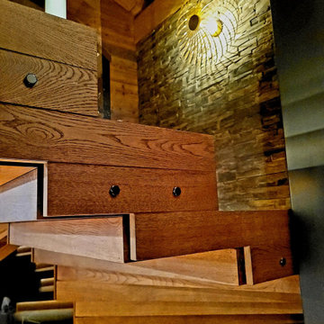 Agencement d'un chalet à Megève