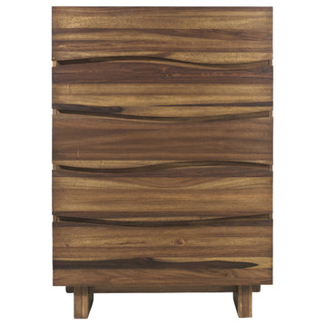Oasis Modern Chest in Natural Wood