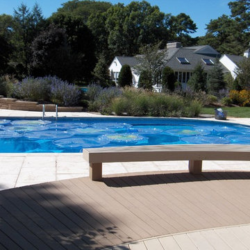 Modern Pool in Longmeadow, Ma