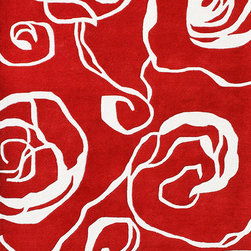 New Delhi Collection 26053 Hand Made Tufted Area Rug - Area Rugs