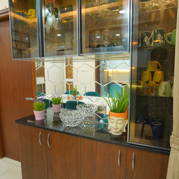 Crockery Unit - Aparna Sarovar Zenith - 3bhk