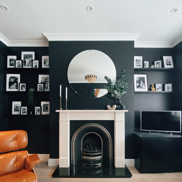Wayside | Black Living Room