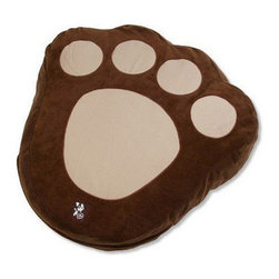 Yap Chocolate Fleece Paw Duvet - Dog Beds
